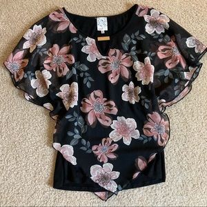 Naïf layered blouse